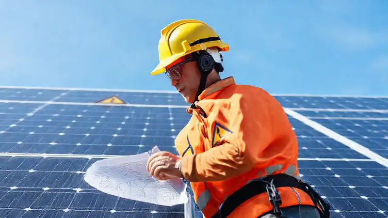 Instalación solar segura y regulada