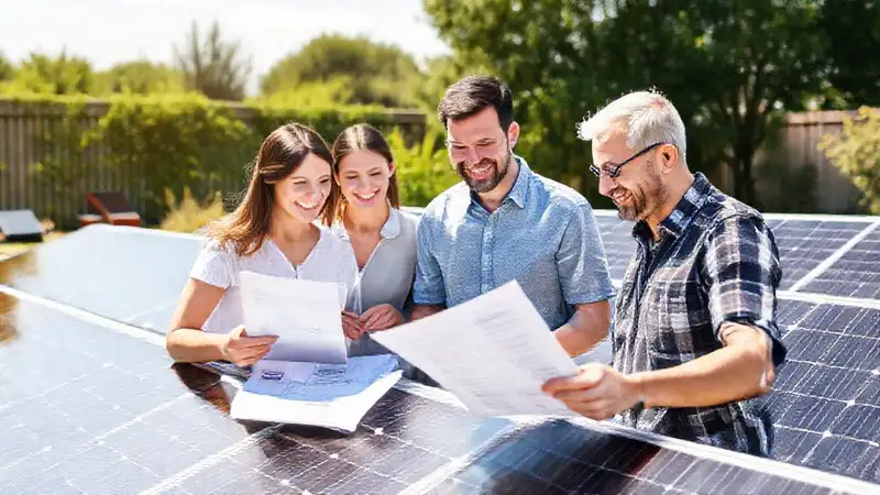Paneles solares presentan una inversión familiar clara