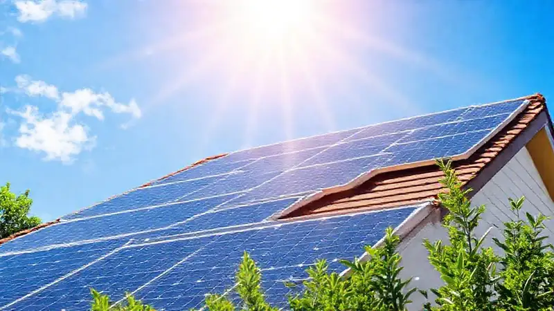 Paneles solares ofrecen energía sostenible y hogar