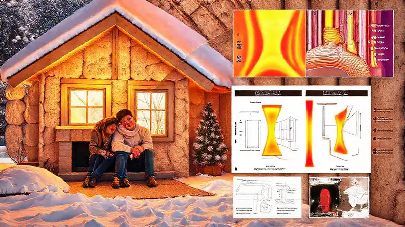 Una casa cálida ofrece confort invernal