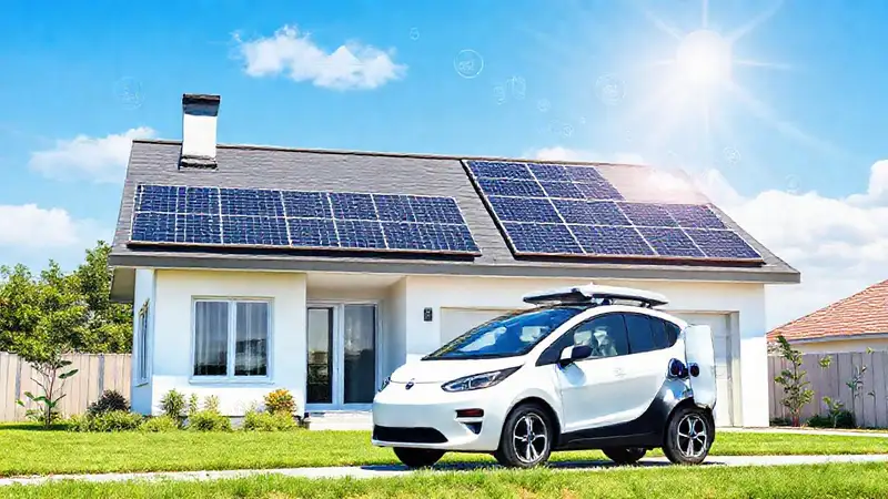 Energía limpia y hogar familiar