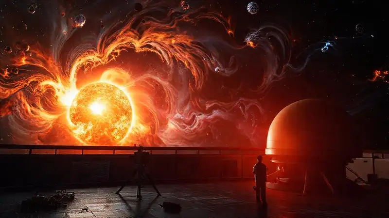 Observatorios analizan energía solar en satélites