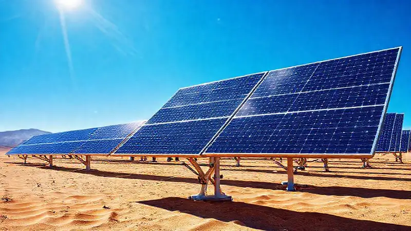 Paneles solares generan energía limpia visualmente