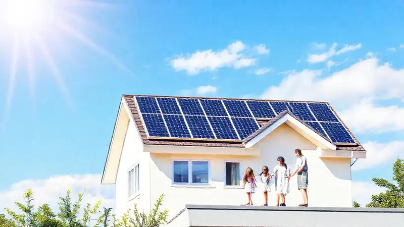 Paneles solares generan energía limpia y optimista