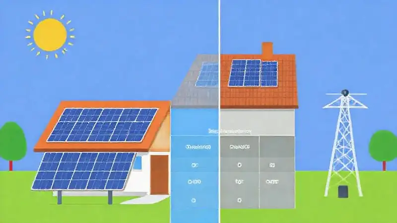 Paneles solares: conexión a red y aislada