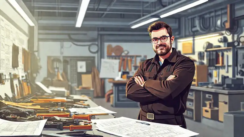 Un técnico trabaja con precisión brillante