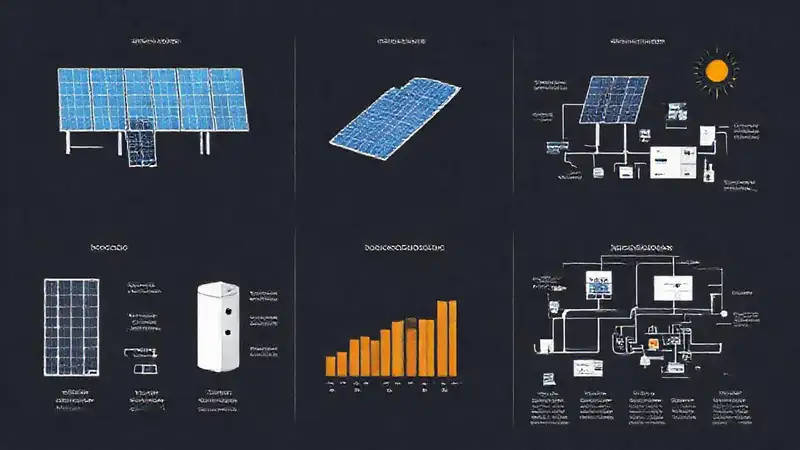 Paneles solares: diseño informativo y completo
