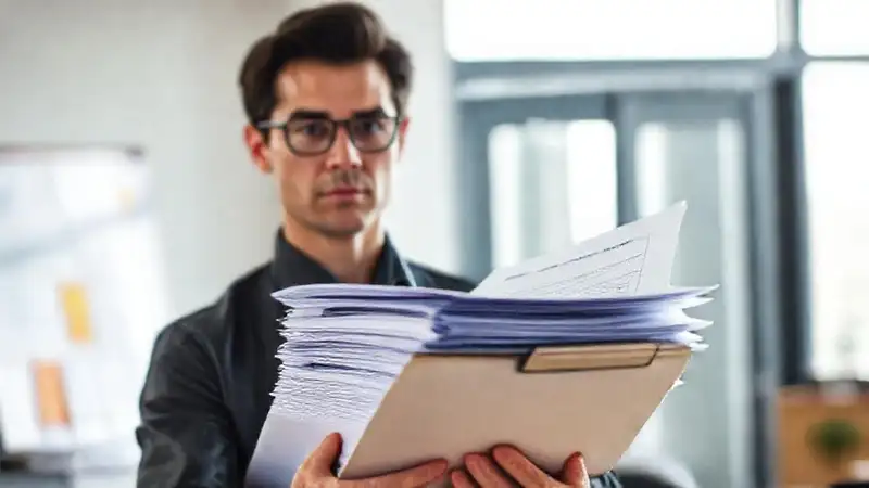 El escritorio legal exige documentación formal