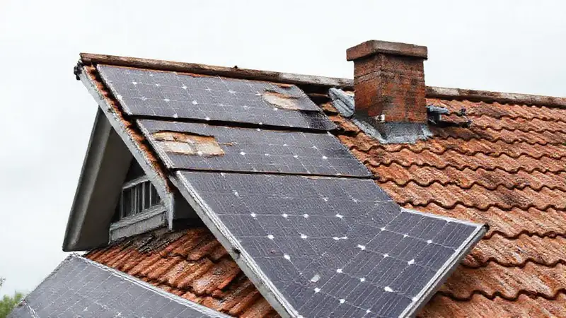 Paneles solares deteriorados causan pérdidas financieras