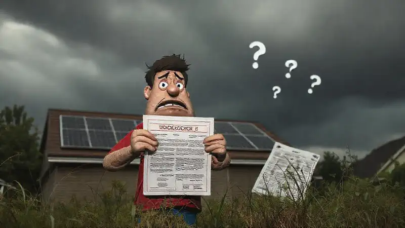 El propietario frustrado lucha por el permiso