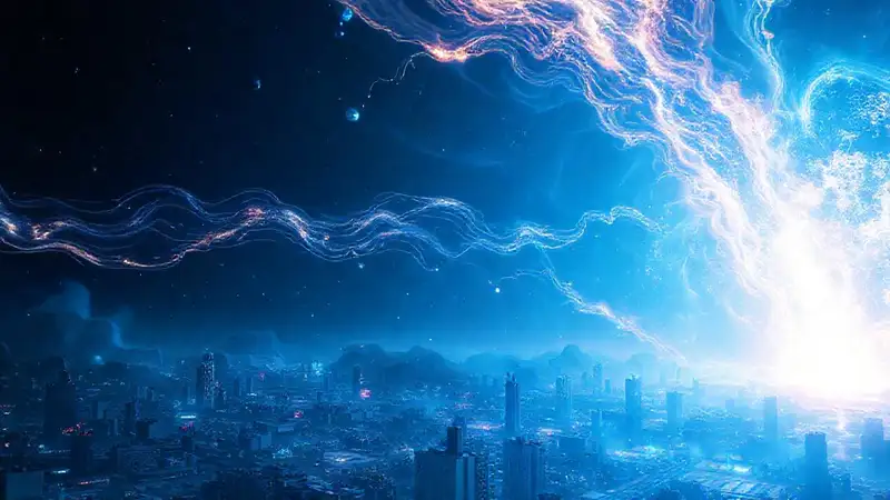 Erupción solar: datos científicos y arte